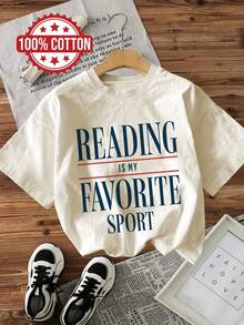 Graphic Print Sweatshirt, Casual Crew Neck Sweatshirt For Autumn And Spring, Women's Clothing - Apricot - View 6
