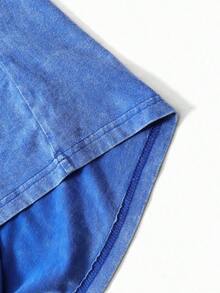 YUNCHIC - Men's Washed Short Sleeve Shirt And Casual Pants Set, Suitable For Workplace, Commuting, Daily Wear, Workout, Easy Care And Durable, Available In Multiple Sizes, Summer Must-Have - 白色 - 查看 5