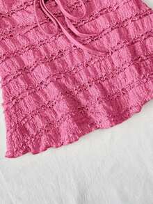 Nuevo Camisol Sexy Ajustado con Tirantes Finos y Espalda Descubierta para Mujer - Rosa Fucsia - Ver 5