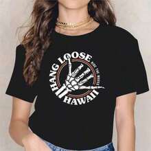 0022- New Summer T-Shirt With Bingo Design, Funny, Queen Of The Game, Gift For Women, Round Neck T-Shirt - 19 - 查看 6