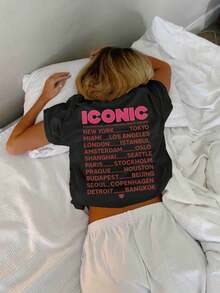 Women T-Shirts - Black - View 3
