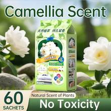 60pcs/Set Fragrance Sachets, Perfume Pouches, Camellia Scent, Fresh Floral Aroma, Perfect For Holidays And Birthdays, Essential For Bedroom, Bookshelf, Car Interior, Shoe Cabinet, Fragrance Bags, Perfume Bags - Multiple Styles - View 4