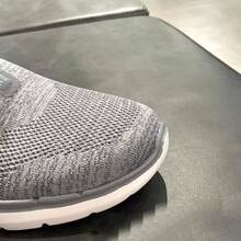 Skechers Giày lười nữ mới, thoải mái, năng động, thích hợp cho đi bộ và tập thể thao. - Xám - Xem 4