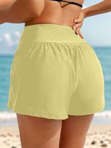 Women Rashguards - Jaune citron - Voir 2