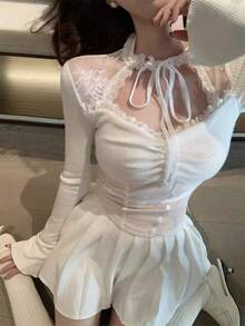 Women Tops - White - View 5