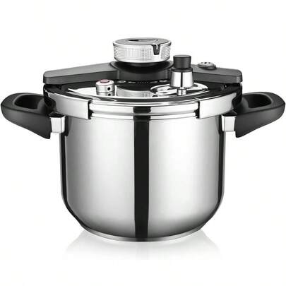 Pentola a pressione SwissHaus 4L - Acciaio inossidabile 18/10
