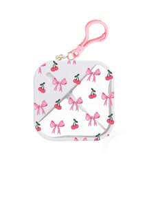 1pc 30ML Summer Cute Cherry Bow Square Spray Bottle, Large Capacity Spray Bottle And Easy To Carry While Traveling For Women, Hand Sanitizer And Perfume Sub-Packaging Bottle Suitable For Storage Outside, Ins Style Cartoon Print Spray Bottle Birthday Gifts For Family And Friends - View 7