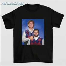 Camiseta de Fútbol Americano de Nueva York con Diseño Inspirado en el Póster de Jaxson Dart y Cam Skattebo de Step Brothers, a Todo Color, 100% Algodón, Cuello Redondo, para Hombre Y6QK - Blanco - Ver 12