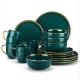 مجموعة من 16 قطعة - Nero Verde e Oro