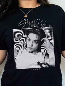 Women T-Shirts - Black - View 7