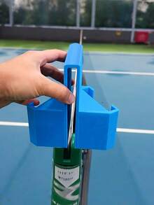 1pc Stable Clip-On Tennis Net Post Camera Holder, Reusable Dual Phone Mount For Capturing Every Tennis And Pickleball Moment, Perfect For Training, Matches, Swing Analysis And Sports Video Recording - Multicolor - View 3