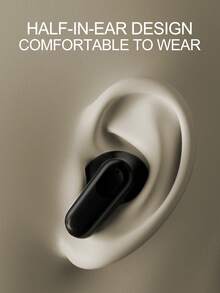 True Wireless Bluetooth Earbuds With Built-In Microphone For Clear Calls, Long Battery Life, Sweat-Resistant Design, Compatible With IOS And Android Devices, Suitable For Fitness, Running And Daily Use - White - View 5