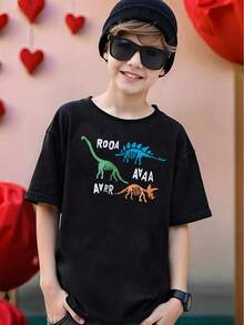 Tween Boys T-Shirts - Black - View 3