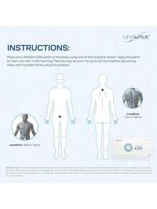 LifeWave X39 Patches - Supports Improvements Of Strength And Stamina - Supports Improved Exercise Performance - No  Or Stimulants - Innovative Patch Technology For Enhanced Wellness - 30 Patches - 1 - 查看 6