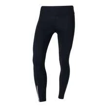 Under Armour High-Waisted, Anti-Roll-Up Women's Running Pilates Leggings, Cropped Athletic Pants - Black - View 5
