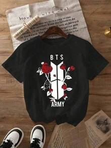 Women T-Shirts - Black - View 1