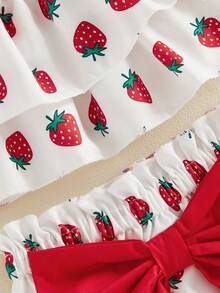 Baby Girls Tank Top Co-Ords - White - View 7
