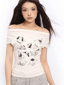 Women Tops - White - View 1