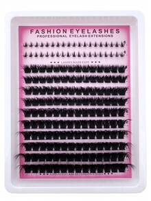 200D+Lower Eyelashes Lash Clusters Long 6-18mm Lash Lower Eyelashes DD178pcs Eyelash Clusters Volume Individual Lashes DIY Lash Extension Manga Cluster Eyelash Extensions Mink Lashes Thick - DD - View 2