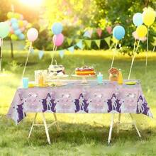 1/2Packs 54*108inch K-Pop Themed Party Tablecover Magical Music Party Tablecloth For GirlSinger Birthday Party Decor K-Pop Birthday Party Supplies - Multicolor - View 3