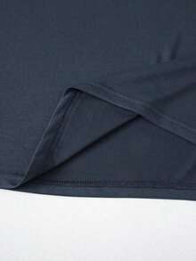 2 piezas de pijama de verano para hombre, de manga corta y ligero - top de manga corta y pantalones cortos, conjunto de ropa informal de estar en casa de manga corta para hombres - Gris Oscuro - Ver 8