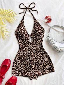 Nuevo mono mini con tirantes de punto multicolor a rayas, sin espalda, adecuado para otoño/invierno, Halloween, Año Nuevo, carnaval, fiesta, cita, té de la tarde, playa, como capa o prenda exterior - Multicolor 6 - Ver 1