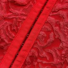 WYWH Women's Romantic Vacation Dress, Red Jacquard Texture Ruched Waist Splice Ruffle Strap Shoulder Strap Multi-Layer Ruffle Hem A-Line Chiffon Mini Dress, Casual, Date, Valentine's Day, Afternoon Tea, Beach, Cruise, City Vacation, Music Festival, Party, Boho, Hippie, Western, Daily Commute, Valentine's Day Red Dress,Summer Dresses For Women,Music Festival Outfits, Everyday Outfits, Wedding Season Outfits, Party Outfits, Carnival Outfits, Island Vacation Outfits. Black Corset Tops For Wom - Rojo - Ver 10