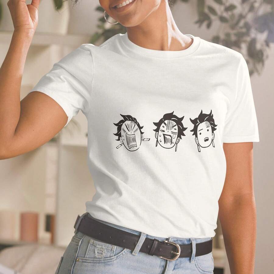 Camiseta TanjI1RO N1erdy Regalo Camiseta Camiseta de Anime220g Cla-ssic Cotton T-Shirt - UniS-ex - The Shirt You A-lways NeededSuitable for all people, whether woM-en or M-enhigh-quality durable fabric suitable for all seans,ft to the touch but built to lastBreathabletops woM.en fall outfiT.S for woM.en vaC.Ation outfiT.S woM.en Easter, St. Patrick's Day costume - Blanco - Ver 1