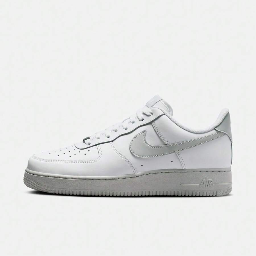 Nike Giày thể thao nam AIR FORCE 1 '07, kiểu dáng cổ thấp FJ4146-128 - Màu Xám nhạt - Xem 1
