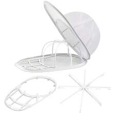 Bộ 1/2 túi giặt và dụng cụ làm sạch mũ - Bao gồm túi giặt lưới + khung giặt mũ, dụng cụ làm sạch bền chắc bằng máy giặt, có thể tháo rời và cất giữ được nhiều loại mũ, phù hợp cho người đam mê thể thao và chăm sóc đồ giặt. - A - Xem 1
