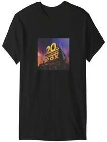 Fox 20th Century T-Shirt, Sizes S-5XL, Various Colors. - Black - View 1