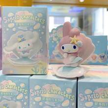 SANRIO 三丽鸥角色海滩假日贝壳盲盒，6款随机款式，度假盲盒系列，肉桂卷迷你人偶，假日、生日、嘉年华礼物佳选，PVC收藏人偶，适合青少年和成人 - 彩色 - 查看 8