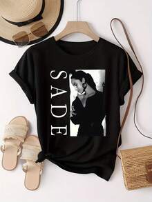 Women T-Shirts - Black - View 7