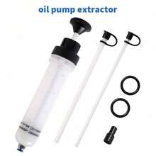 500CC/Oil Extractor/Oil Syringe, Syringe Style Manual Automotive Pump, Gear Oil, And Brake Fluid Extractor - 500cc - View 11
