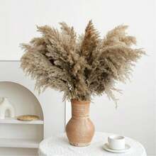 15pcs/Set 43cm/17in Artificial Flowers Combination, Suitable For DIY Vase Arrangement, Long Stem Tabletop Centerpiece, Home Decor, Wedding Party, Home Garden Decoration - Brown - View 4