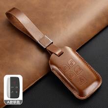 Bao da kiểu dáng giả da cho chìa khóa điều khiển từ xa ô tô dành cho Land Rover Range Rover Sport Evoque Freelander Velar Discovery 4 XE XJ XF - Loại A - Xem 2