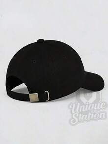 Dutch,1 Cap - Unisex Lettering &Print Hip-Hop Street-Style Baseball Cap Trucker Hat, Dad Hat, Hip-Hop Cap - Ideal For Outdoors, Travel, Hiking - Đen 5 - Xem 4