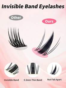 240 sợi mi giả kiểu hoạt hình, vẻ ngoài tự nhiên, chiều dài 10-20mm, mi giả kiểu Nhật Manga tự làm, số lượng lớn, chất lượng cao, mi giả tự làm mới, mềm mại và bông xốp, mi giả 3D giả lông chồn, mi giả, trang điểm, nối mi, mi ngắn, mi giả tự làm, mi giả nhẹ, tự làm mi giả tại nhà - D - Xem 9