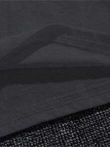 Plus Size Women's Short Sleeve Sports T-Shirt - Math Day - Black - View 9