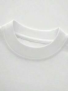 Camiseta de manga corta para mujer, 100% algodón, DON'T BE SALTY, Camiseta de algodón pesado de 220g para mujer, Navidad (1 pieza) Ocio - Blanco - Ver 3