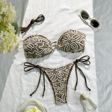 Nuevo Bikini de Dos Piezas Maillard para Vacaciones en la Playa 2026 - 419 Marrón - Ver 5