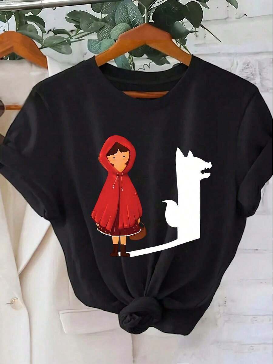 Women T-Shirts - Black - View 1