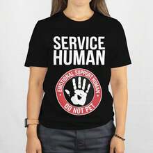 Human-Shirt - Black - View 8