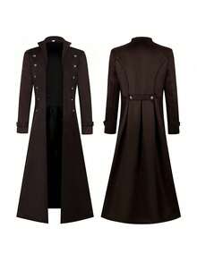 Cosplay Clothing - Men's Overcoat [brown] - View 4