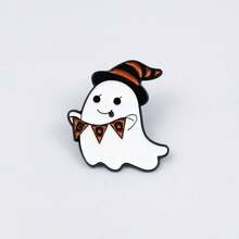 Ghim cài áo hình ma Halloween kiểu Âu và Mỹ bằng hợp kim, phụ kiện ba lô quần áo trẻ em hình hoạt hình dễ thương. - Nhiều màu - Xem 10