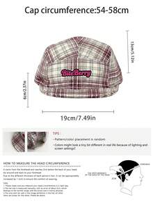 1pc Soft Crown New Tie-Dye Trim Flat Brim Baseball Cap, Unisex Fashion Versatile Street Sunshade Peaked Hat, Vintage Washed Distressed Short Brim Baseball Cap With Letter Patch - Multicolor - View 4