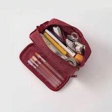 1 Large Capacity Waterproof Makeup Bag – Portable Travel Cosmetic Storage Bag With Multiple Compartments.Pencil Pouch(All-Season Back To School Supplies)Note: Medium And Small Sizes Are Single-Layer - View 15