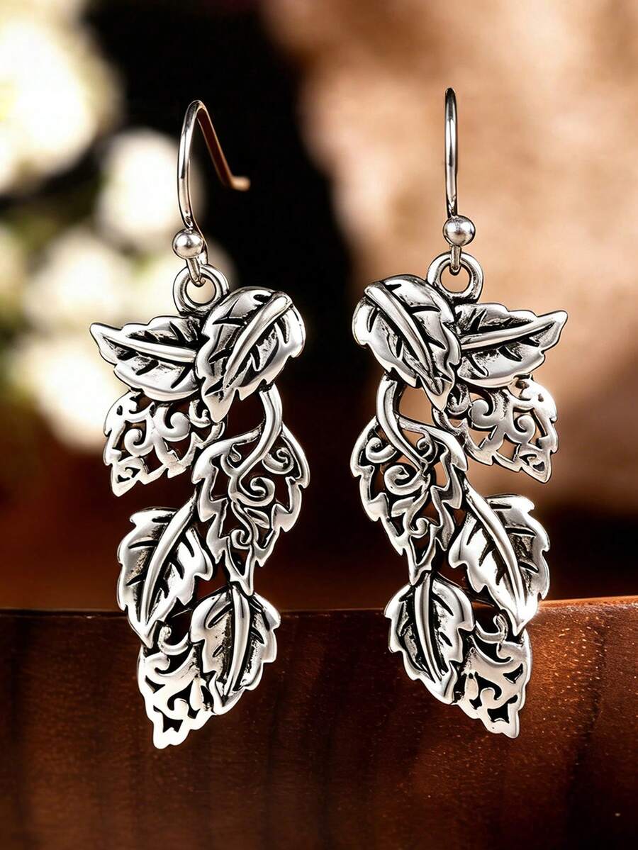 1 Pair Elegant Earrings Suitable For Teenagers, Suitable For Daily Decoration, Party Jewelry Or Birthday Gift - 1# - View 1
