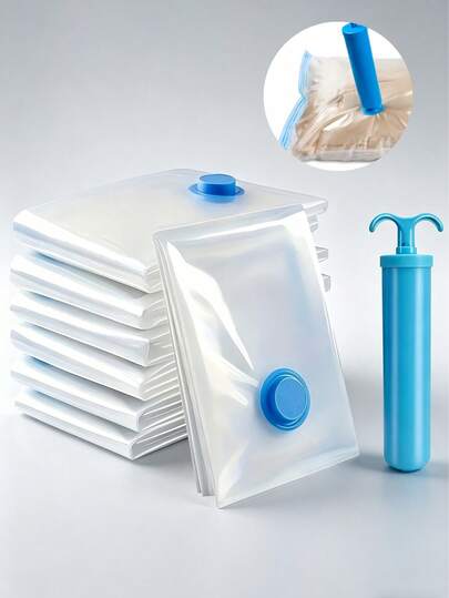 6/3pcs Vacuum Seal Storage Bags, Vacuum Storage Bags, Space Saving Vacuum Bags, Air-Tight Compression Bags, Travel Compression Bags, Vacuum Compression Bags, Pump Compression Bags, Compression Storage Bags, Pump Travel Compression Bags, Pump Vacuum Compression Bags, Travel Compression Storage Bags, Clothes Vacuum Bags, Pump Travel Vacuum Bags, For Home Organization, Moving And Storage
