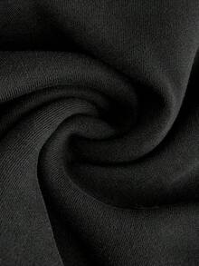 Top corto azul marino para mujer, top tubo casual ajustado adecuado para el verano - Negro 2 - Ver 5